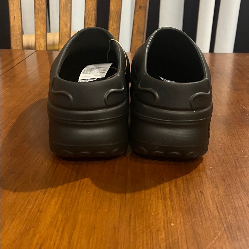 Adidas Stan Smith Mule Shoes Sandals new black Women’s Size 7 - Picture 8 of 11